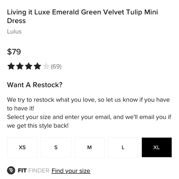NWT Living it Luxe Emerald Green Velvet Tulip Mini Dress - Picture 3 of 5